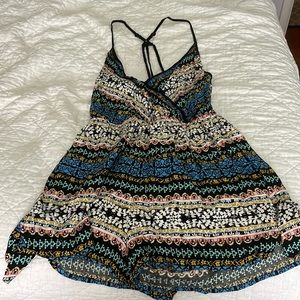 Printed Romper